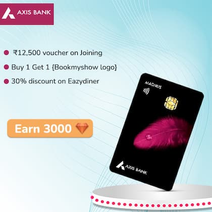 Apply Axis Bank Magnus Credit Card - check features, offers, perks, eligibility criteria. Apply now and earn rewards/Hyyzo diamonds worth ₹3000.