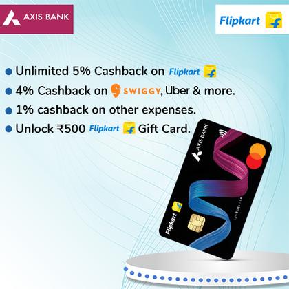 Axis Flipkart Credit Card - Earn Up to 2500 Hyyzo Diamonds on Credit Card Disbursal