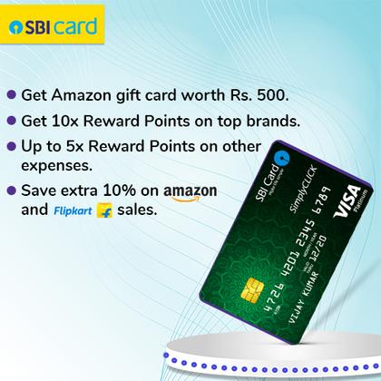 SBI SimplyClick Credit Card - Earn Up to 2500 Hyyzo Diamonds on Credit Card Disbursal