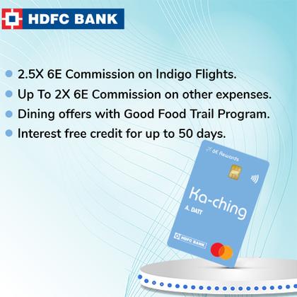 HDFC Bank Indigo commissions Credit card - Earn Up to 2000 Hyyzo Diamonds on Credit Card Disbursal