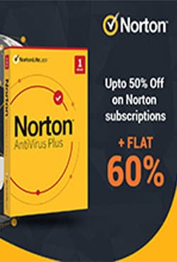 Get 50% off on your next norton purchase