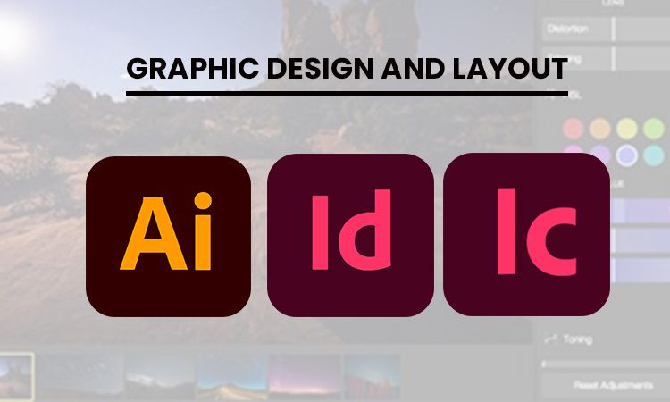 adobe graphic design and layout tools
