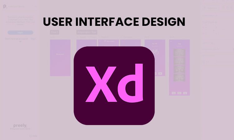 Adobe UI design tool
