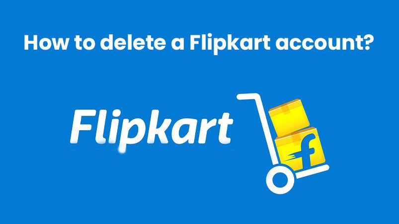 how to delete flipkart account