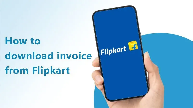 How to download invoice from flipkart
