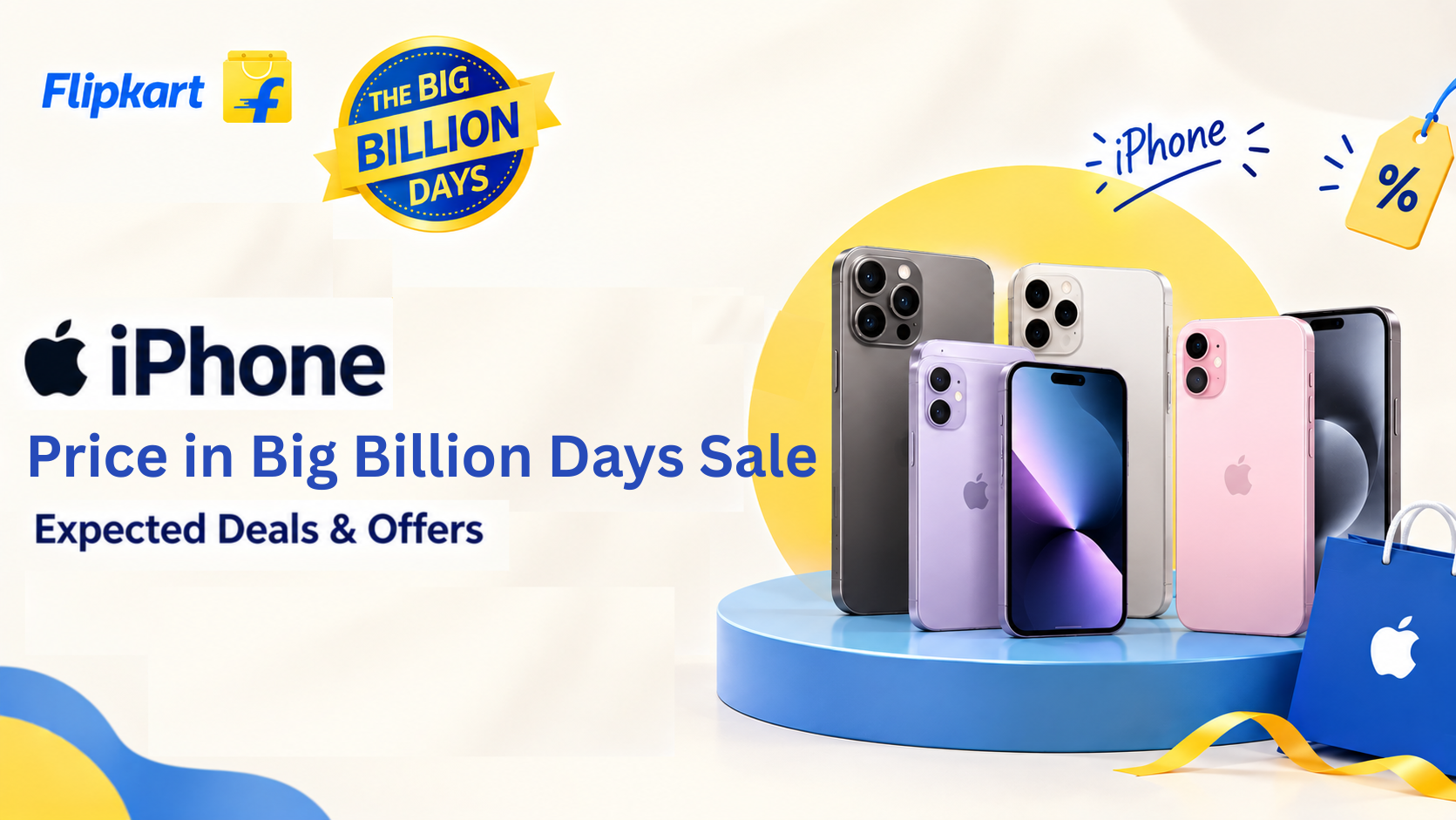 iPhone price in Flipkart Big Billion Days Sale 2026