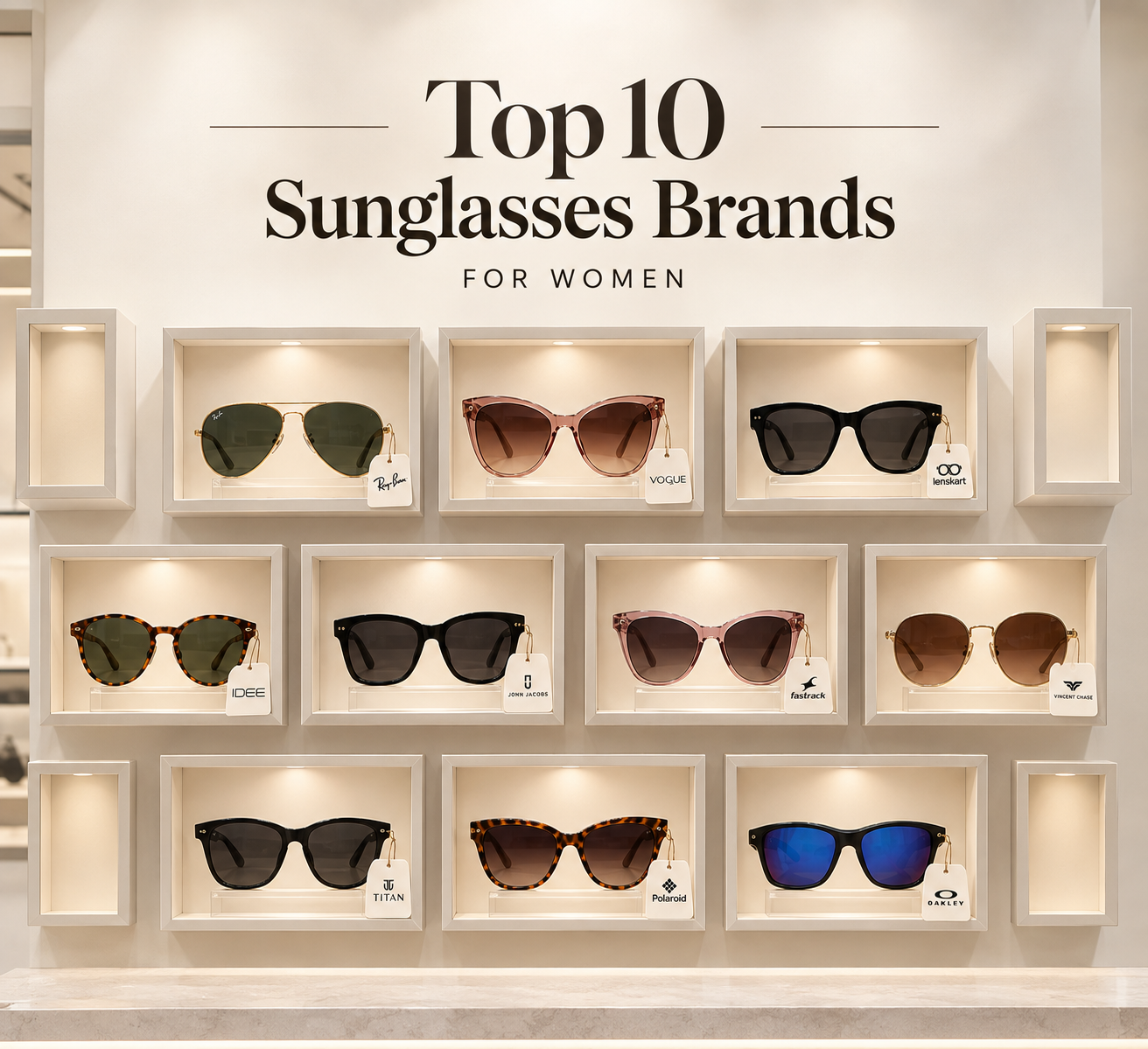 Best sunglasses brands 2026 list of top 10