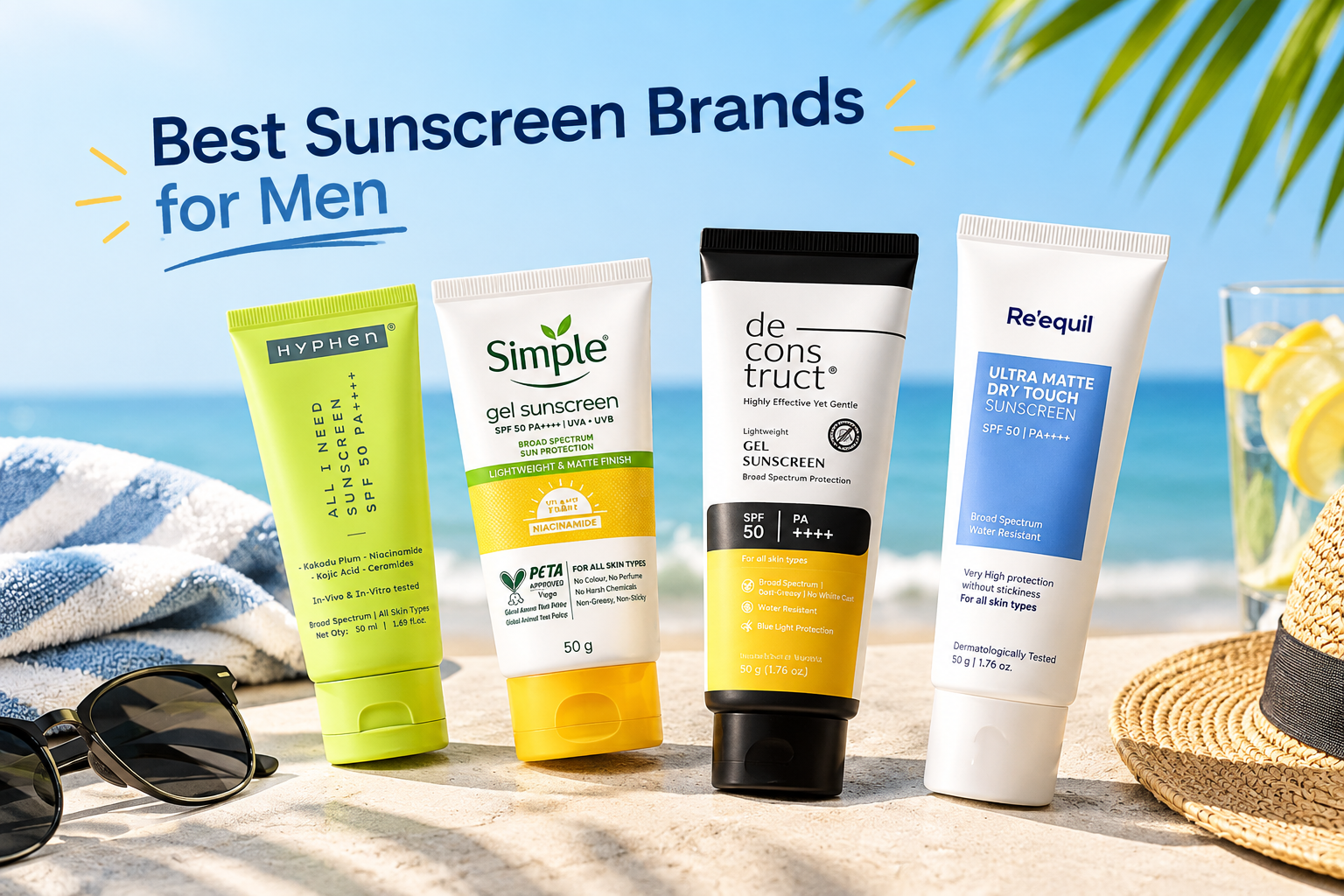 Best sunscreens for men you must know before you buy