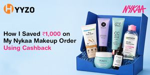 How I Saved ₹1,000 on My Nykaa Makeup Order Using Cashback